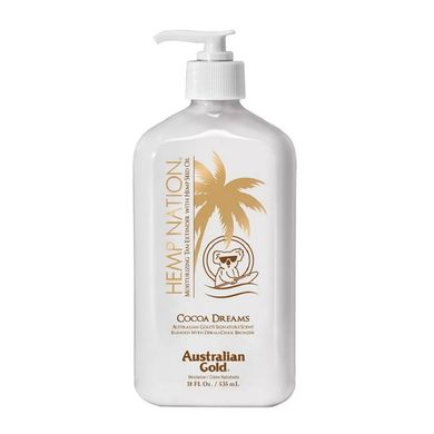 Увлажняющий лосьон для продления загара Australian Gold Hemp Nation Cocoa Dreams Tan Extender 535 мл - основное фото