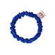 Тонкая синяя резинка для волос из натурального шёлка Mon Mou Silk Hair Band Electric Blue - дополнительное фото