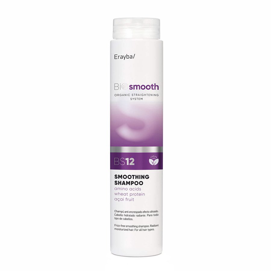 Розгладжувальний шампунь для волосся Erayba Bio Smooth Organic Straightener System BS12 Smoothing Shampoo 250 мл - основне фото