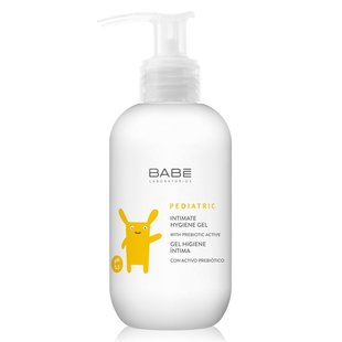 Детский гель для интимной гигиены BABE Laboratorios Pediatric Intimate Hygiene Gel 200 мл - основное фото