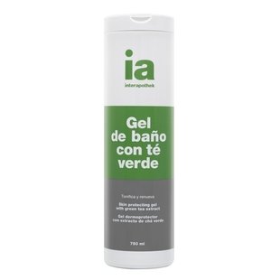 Гель для душа с экстрактом зелёного чая Interapothek Gel De Bano Con Te Verde 750 мл - основное фото