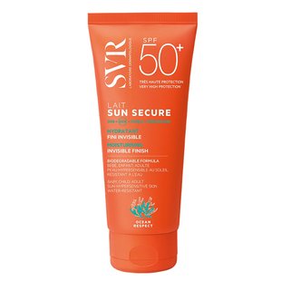 Сонцезахисне молочко SVR Sun Secure Moisturising Invisible Finish SPF 50+ 100 мл - основне фото