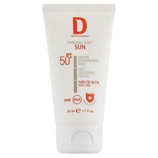 Сонцезахисний крем для обличчя Dermophisiologique Chrono Age Sun Crema Viso SPF 50+ 50 мл - основне фото