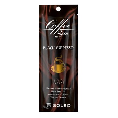 Лосьйон-бронзатор для засмаги в солярії SOLEO Black Espresso 15 мл - основне фото
