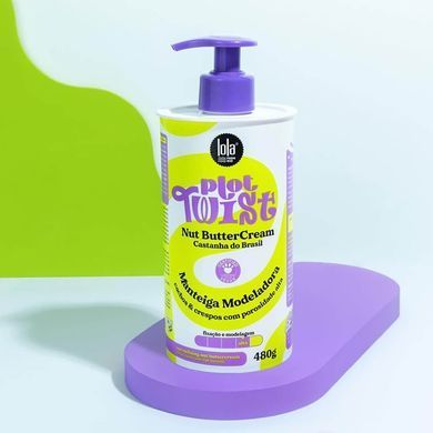 % Моделювальний крем для пошкоджених кучерів Lola From Rio Plot Twist Nut Butter Cream 480 г - основне фото