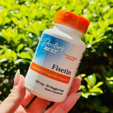 Фізетин Doctor's Best Fisetin 100 mg 30 шт - основне фото