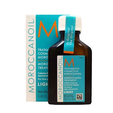 Олія для тонкого і світлого фарбованого волосся Moroccanoil Treatment For Fine And Light-Colored Hair 25 мл - основне фото