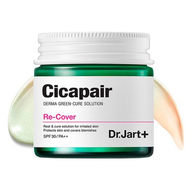 Регенерирующий CC крем-антистресс для коррекции цвета лица Dr. Jart+ Cicapair Re-Cover SPF 30 50 мл - основное фото