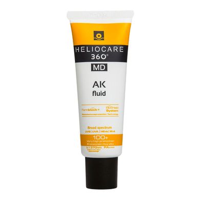 Солнцезащитный крем-флюид против актинического кератоза Cantabria Labs Heliocare 360 ​​MD AK Fluid Sunscreen SPF 100+ 50 мл - основное фото