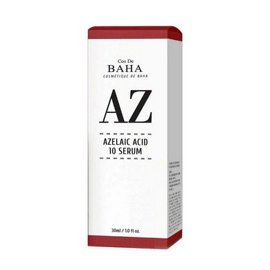 Сироватка з азелаїновою кислотою для боротьби з акне та куперозом Cos De Baha Azelaic Acid 10% Serum 30 мл - основне фото