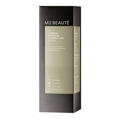 Туш-догляд для брів з CU-пептидом M2 Beaute Eyebrow Enhancer Color & Care Blonde 6 мл - основне фото