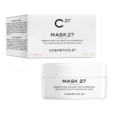 Зволожувальна відновлювальна біо-маска COSMETICS 27 MASK 27 Bio-Moisturizing Renewing Mask 60 мл - основне фото