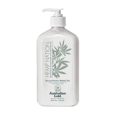 Увлажняющий лосьон для продления загара Australian Gold Hemp Nation Eucalyptus & White Tea Tan Extender 535 мл - основное фото