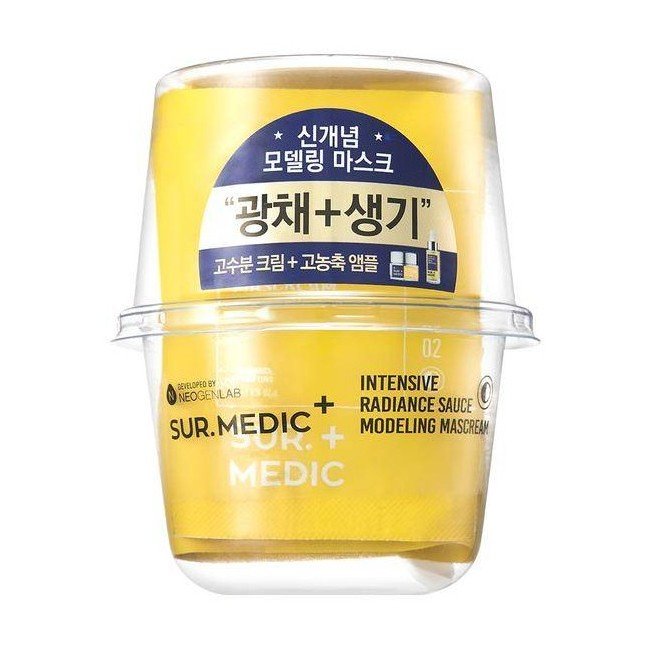 Осветляющая альгинатная маска NEOGEN Sur.Medic Intensive Radiance Sauce Modeling Mask Cream 69 г - основное фото