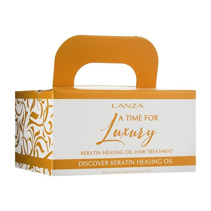 Средство для сияния волос L'anza Keratin Healing Oil Box Hair Treatment 12 х 10 мл - основное фото