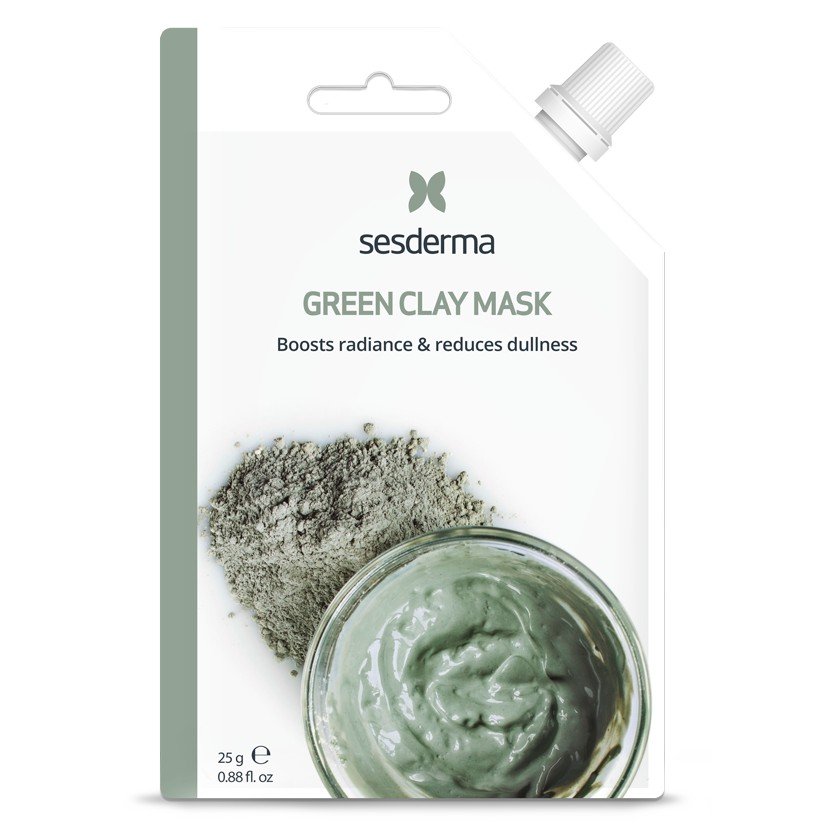 Маска с зелёной глиной Sesderma Beauty Treats Green Clay Mask 25 г - основное фото