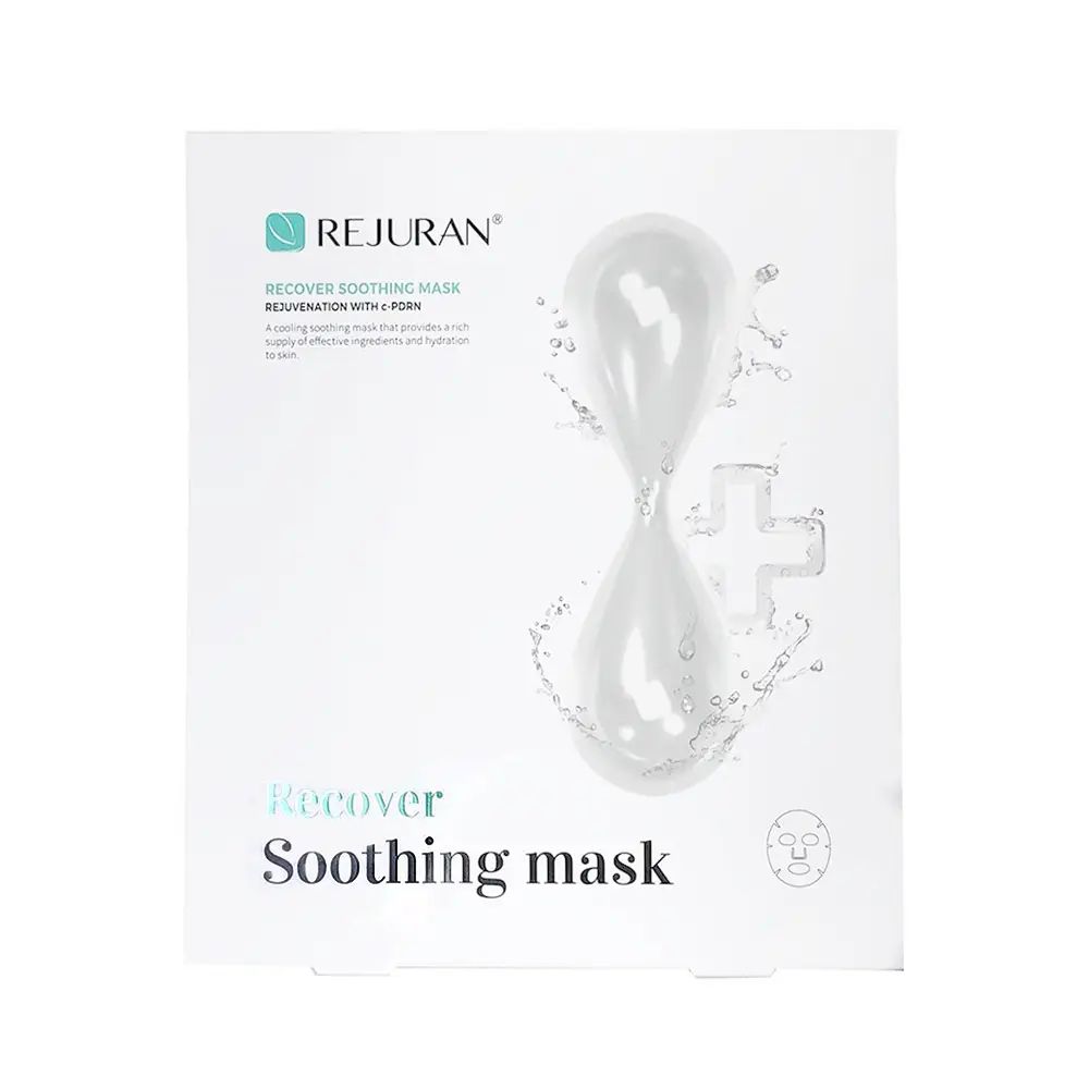 ᐉ Маска Rejuran Clinic Line Recover Soothing Mask 5 шт - купить | цена,  отзывы | Украина, Киев [интернет-магазин Косметолог]