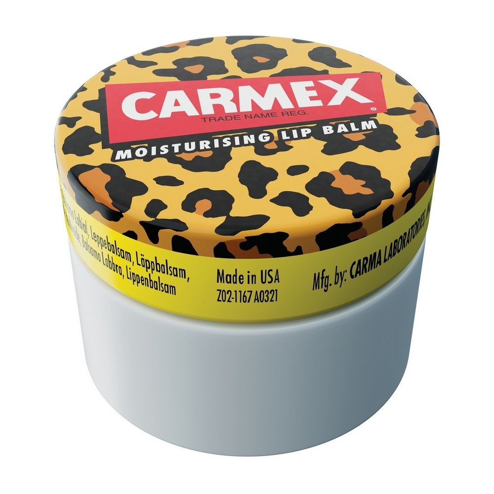Бальзам для губ классический Carmex Pot Original Wild Limited Edition лимитированная версия банка 7,5 г - основное фото