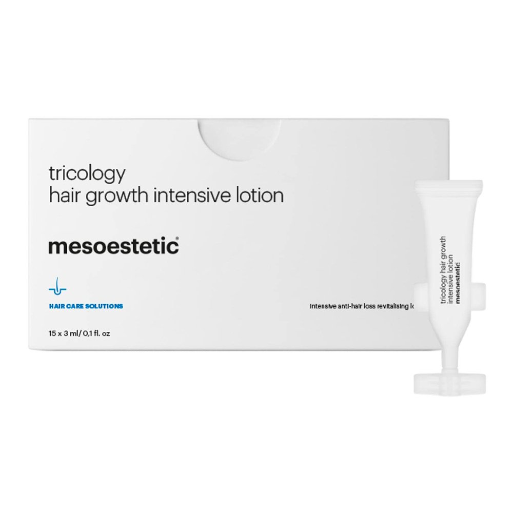 Интенсивный лосьон для стимулирования роста волос Mesoestetic Tricology Hair Growth Intensive Lotion 15x3 мл - основное фото