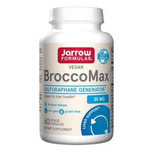 Екстракт броколі Jarrow Formulas BroccoMax 35 mg 60 шт - основне фото