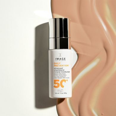 Посилений сонцезахисний крем Image Skincare Daily Prevention Advanced Smartblend Mineral Moisturizer SPF 50+ 48 г - основне фото