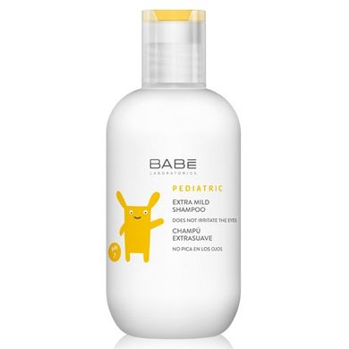 Дитячий екстрам'який шампунь BABE Laboratorios Pediatric Extra Mild Shampoo 200 мл - основне фото