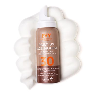 Щоденний захисний мус для обличчя EVY Technology Daily UV Face Mousse SPF 30 75 мл - основне фото