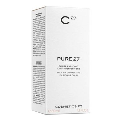 Флюид против высыпаний COSMETICS 27 PURE 27 Blemish Correcting Purifying Fluid 30 мл - основное фото