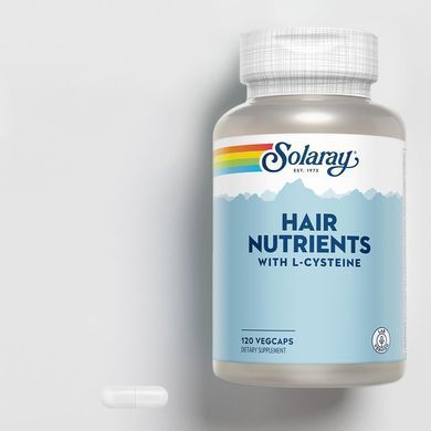 Комплекс витаминов для волос Solaray Hair Nutrients 120 шт - основное фото