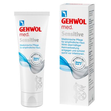 Крем для чутливої ​​шкіри ніг Gehwol Med Sensitive 75 мл - основне фото