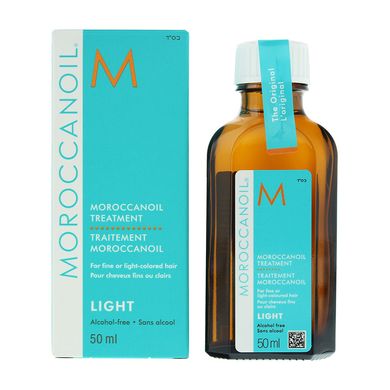 Олія для тонкого і світлого фарбованого волосся Moroccanoil Treatment For Fine And Light-Colored Hair 50 мл - основне фото