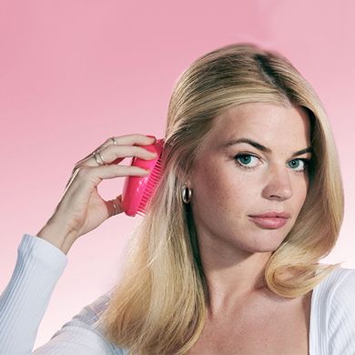 Нежно-розовая расчёска для волос Tangle Teezer The Original Sweet Pink - основное фото