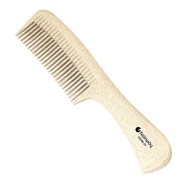 Кремовый гребешок для волос Hairway Haircomb Organica 05096-20 - основное фото