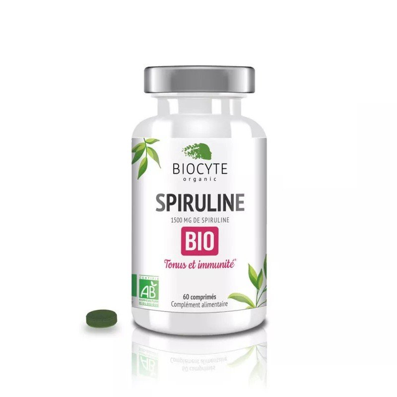 Пищевая добавка Biocyte Spirulina Bio 60 шт - основное фото