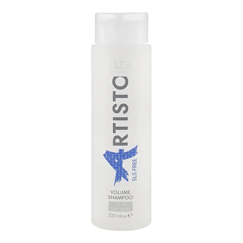 Безсульфатний шампунь для об'єму волосся Elea Professional Artisto Volume Shampoo SLS Free 200 мл - основне фото