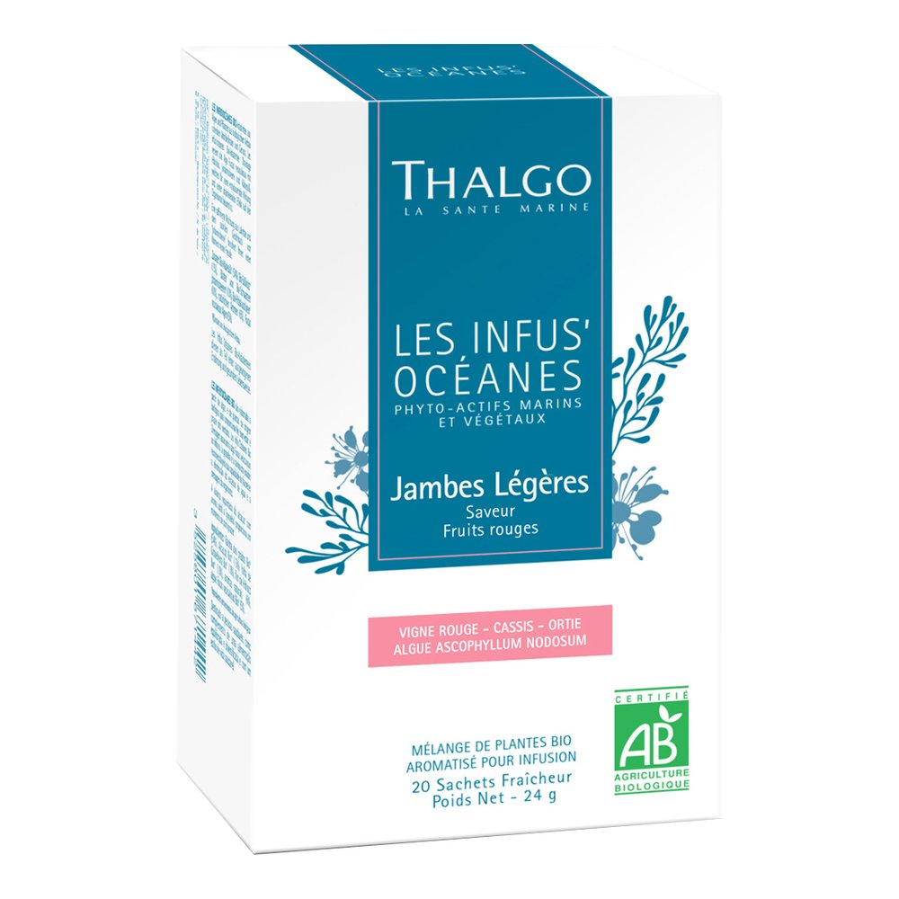 Травяной настой для легкости ног THALGO Organic Infus’Oceanes Light Legs 24 г - основное фото