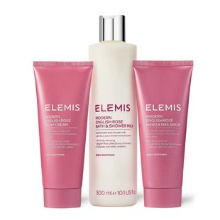 Трио для тела Роскошь Английской Розы ELEMIS English Rose-Infused Body Trio Gift Set - основное фото