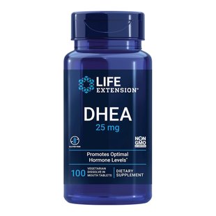 ДГЕА в капсулах Life Extension DHEA Romotes Optimal Hormone Levels 100 шт - основное фото