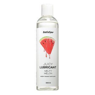 Лубрикант на водной основе с ароматом арбуза Satisfyer Juicy Lubricant Melty Melon 300 мл - основное фото