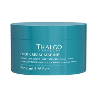 Насыщенный восстанавливающий крем для тела THALGO 24H Deeply Nourishing Body Cream 200 мл - основное фото