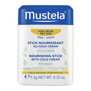 Питательный стик для детей Mustela Nourishing Stick with Cold Cream 9,2 г - основное фото