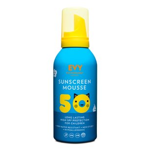 Солнцезащитный мусс для детей и младенцев EVY Technology Sunscreen Mousse Kids SPF 50 150 мл - основное фото