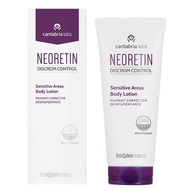 Депигментирующий лосьон для чувствительных участков тела Cantabria Labs Neoretin Discrom Control Sensitive Areas Body Lotion 100 мл - основное фото