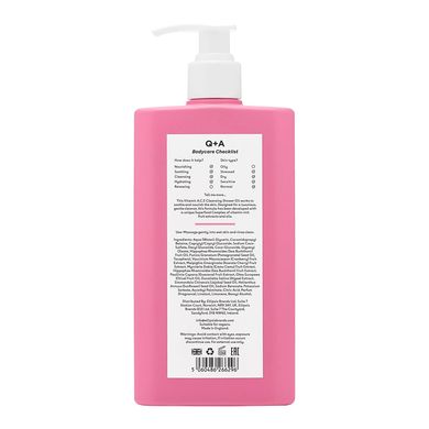 Очищувальна вітамінізована олія для душу Q+A Vitamin A.C.E Cleansing Shower Oil 250 мл - основне фото
