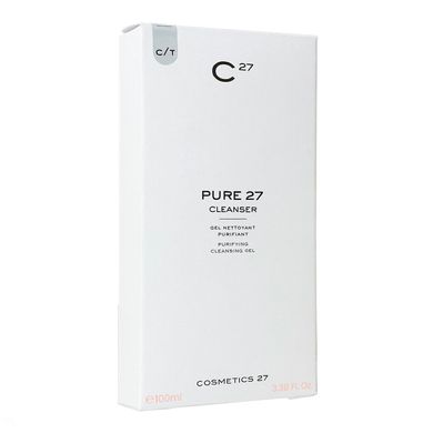 Очищувальний гель для проблемної шкіри COSMETICS 27 PURE 27 CLEANCER Purifying Cleansing Gel 100 мл - основне фото