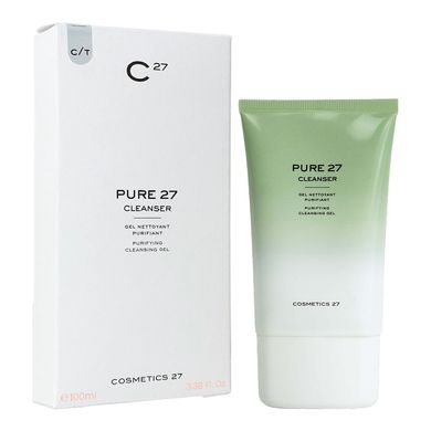 Очищающий гель для проблемной кожи COSMETICS 27 PURE 27 CLEANCER Purifying Cleansing Gel 100 мл - основное фото