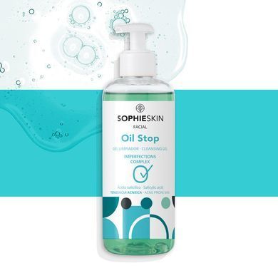 Очищающий гель для проблемной кожи Sophieskin Oil Stop Cleansing Gel 250 мл - основное фото