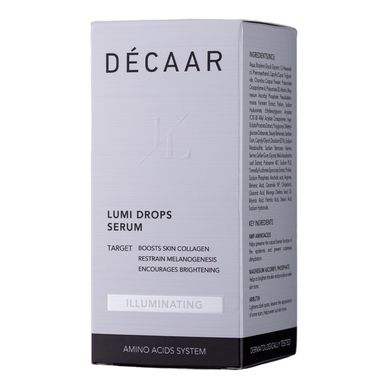 Освітлювальна сироватка DECAAR Lumi Drops Serum 30 мл - основне фото