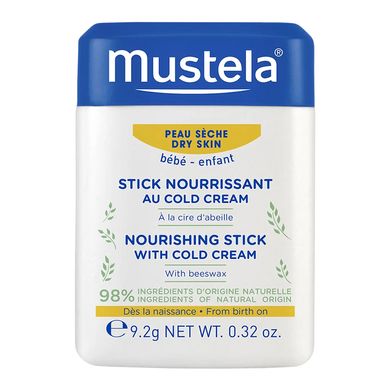 Живильний стік для дітей Mustela Nourishing Stick with Cold Cream 9,2 г - основне фото