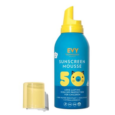 Солнцезащитный мусс для детей и младенцев EVY Technology Sunscreen Mousse Kids SPF 50 150 мл - основное фото